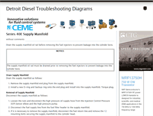 Tablet Screenshot of detroitdieselengines.info